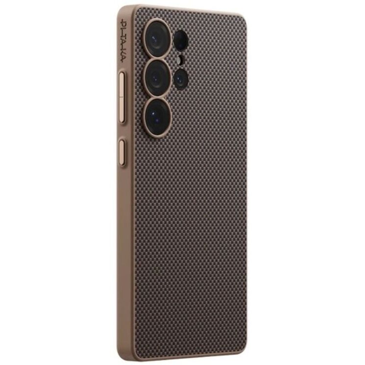 Защитный чехол Pitaka PinButton Case для Samsung Galaxy S25 Ultra (S938) PBS2502U - Black / Gold: фото 3 из 11