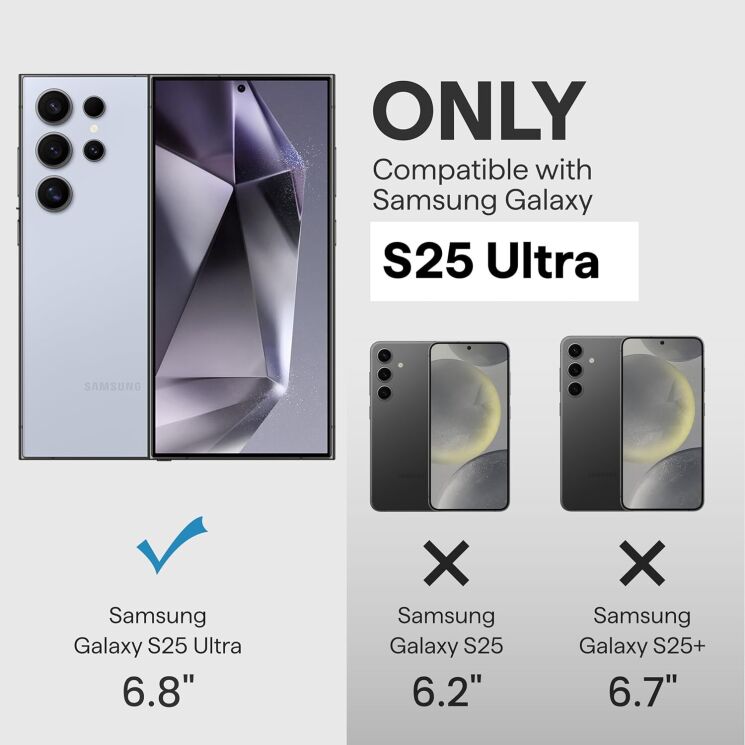 Защитный чехол Pitaka PinButton Case для Samsung Galaxy S25 Ultra (S938) PBS2502U - Black / Gold: фото 4 из 11