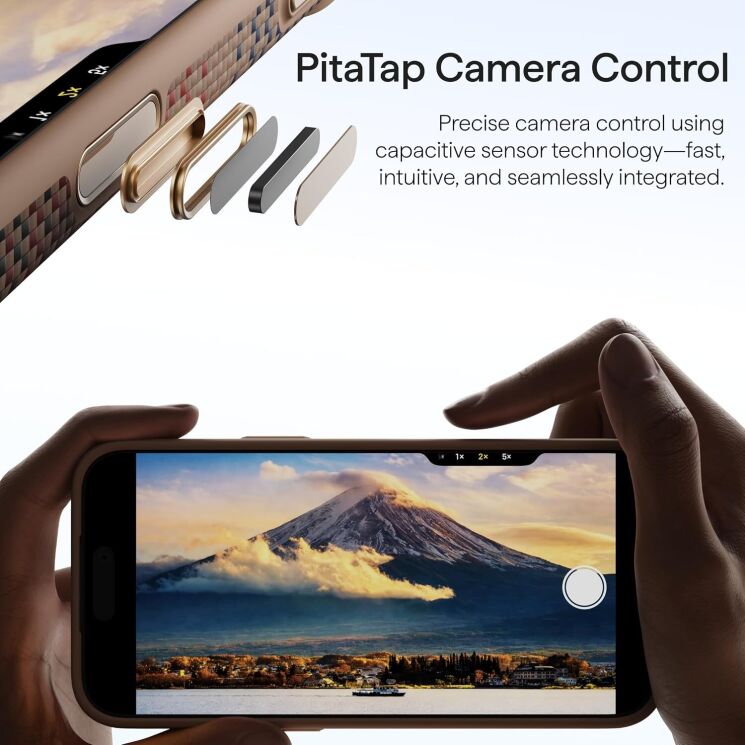 Захисний чохол Pitaka Summa Case для iPhone 18 Pro (KI1802SP) - Sunset: фото 10 з 13