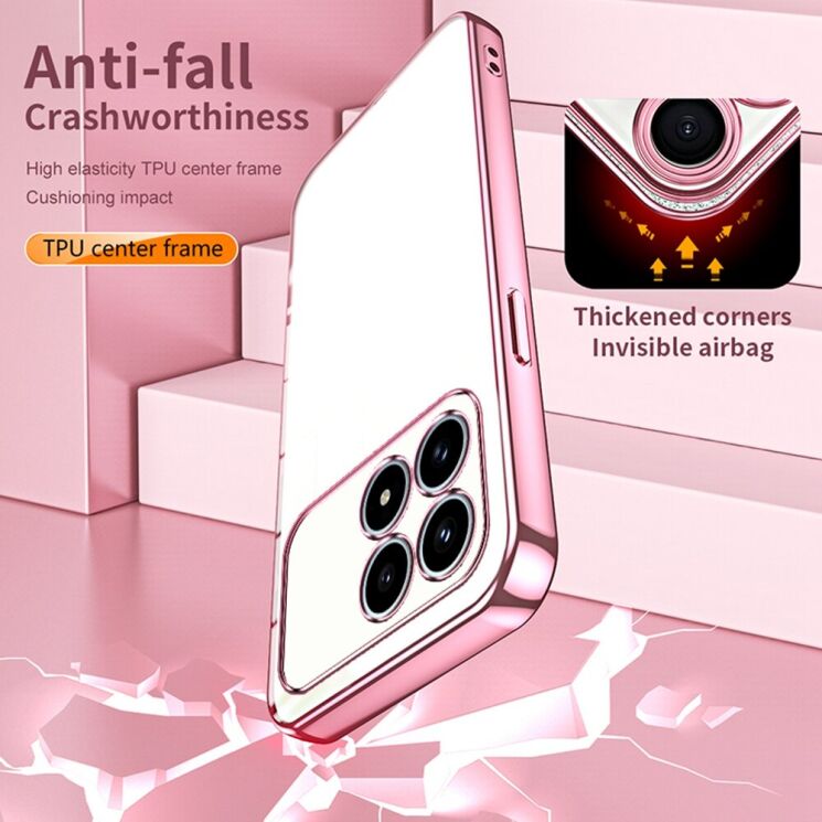 Защитный чехол Reframe Electroplating Frame для Xiaomi Poco F8 Pro - Pink (403551P) Защитный чехол Reframe Electroplating Frame для Xiaomi Poco F8 Pro - Pink: фото 7 из 7