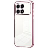 Защитный чехол Reframe Electroplating Frame для Xiaomi Poco F8 Pro - Pink: фото 1 из 7