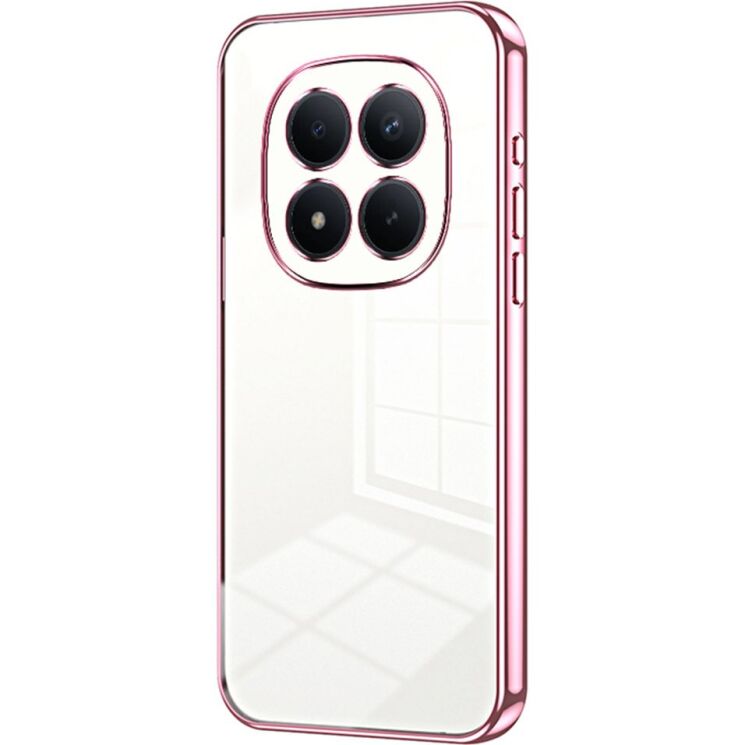 Защитный чехол Reframe Electroplating Frame для Xiaomi Redmi Note 15 Pro - Pink: фото 1 из 7