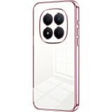 Защитный чехол Reframe Electroplating Frame для Xiaomi Redmi Note 15 Pro - Pink: фото 1 из 7