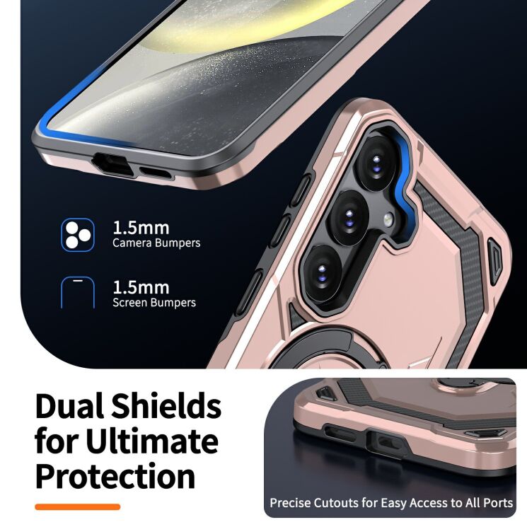 Защитный чехол Reframe Hybrid Magnetic для Samsung Galaxy A17 (A175) - Red: фото 7 из 7