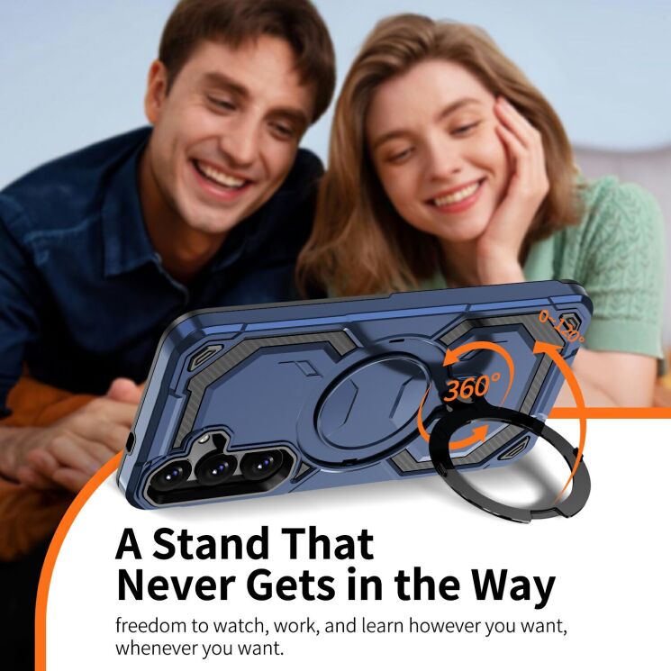 Защитный чехол Reframe Hybrid Magnetic для Samsung Galaxy A17 (A175) - Red: фото 5 из 7