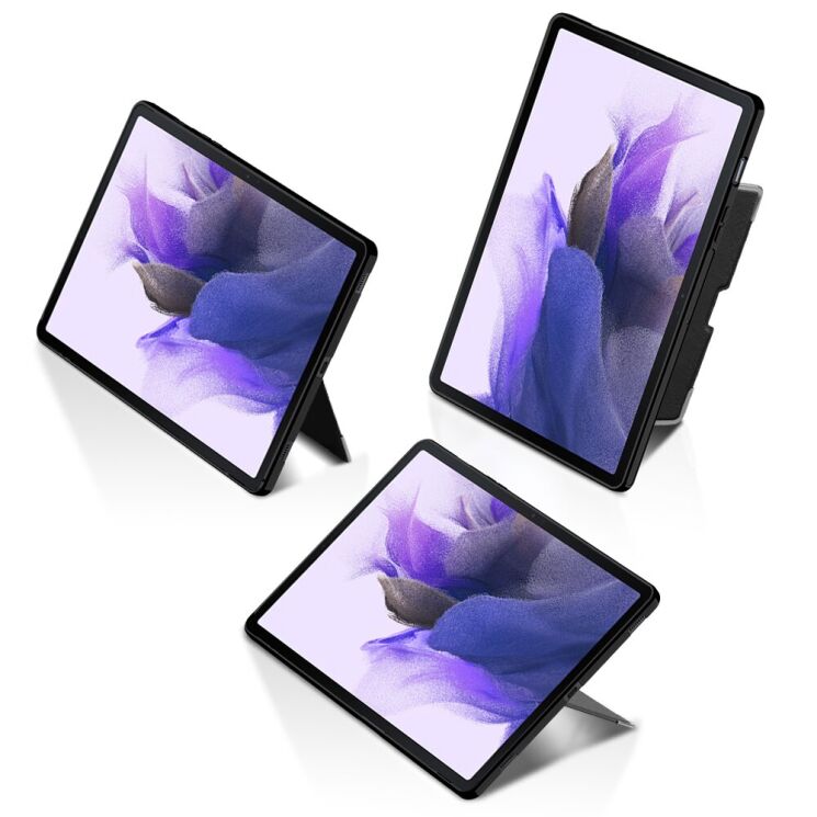 Защитный чехол Reframe Stand Ease для Samsung Galaxy Tab S7 FE (T730/T736) - Black: фото 4 из 9