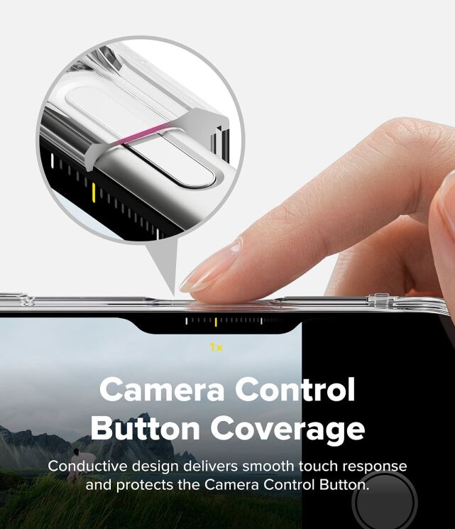 Защитный чехол Ringke Fusion Card Magnetic для iPhone 17 Pro (8800328818682) - Clear: фото 8 из 19
