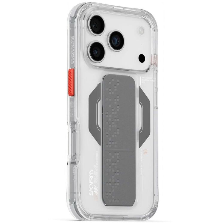 Защитный чехол SKINARMA HAXA Mag-Charge для iPhone 17 Pro Max (SK-2025IPP6.9-HAXA-CLR) - Transparent: фото 3 из 5