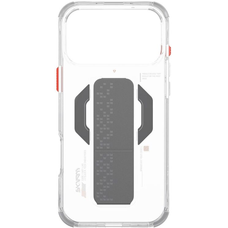 Защитный чехол SKINARMA HAXA Mag-Charge для iPhone 17 Pro Max (SK-2025IPP6.9-HAXA-CLR) - Transparent: фото 4 из 5