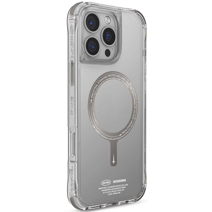 Защитный чехол SKINARMA SAIDO PRIME Mag-Charge для Apple iPhone 16 Pro - Titanium: фото 3 из 12