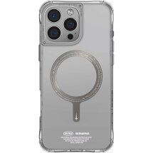 Защитный чехол SKINARMA SAIDO PRIME Mag-Charge для Apple iPhone 16 Pro - Titanium: фото 1 из 12