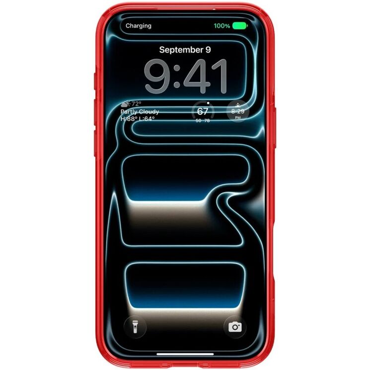 Захисний чохол Spigen c11 Series Blast Edition (Mag Fit) для iPhone 17 Pro - Red: фото 3 з 13