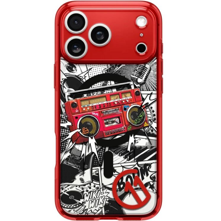 Захисний чохол Spigen c11 Series Blast Edition (Mag Fit) для iPhone 17 Pro - Red: фото 2 з 13