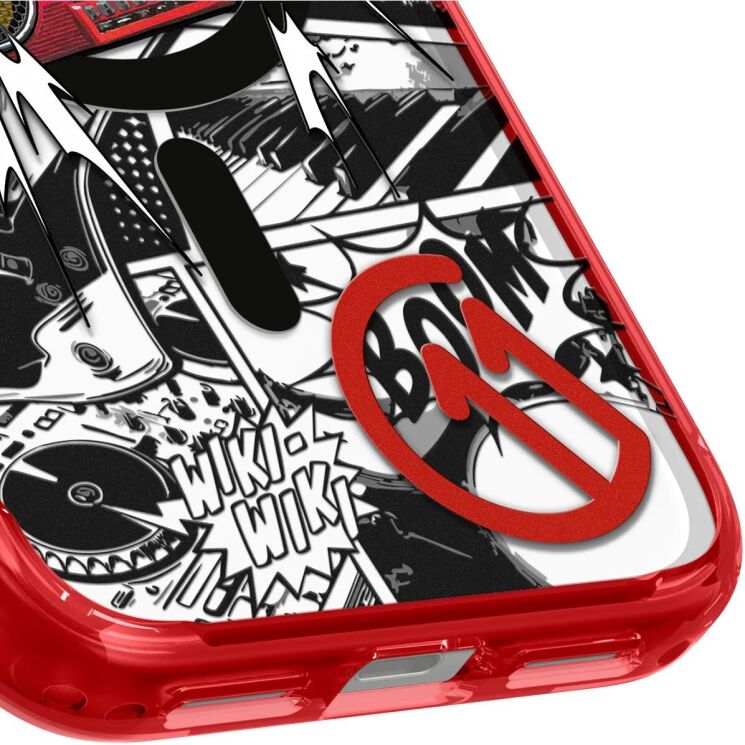 Захисний чохол Spigen c11 Series Blast Edition (Mag Fit) для iPhone 17 Pro - Red: фото 6 з 13