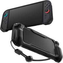 Захисний чохол Spigen Rugged Armor (FC) для Nintendo Switch 2 (ACS09075) - Matte Black: фото 1 з 16