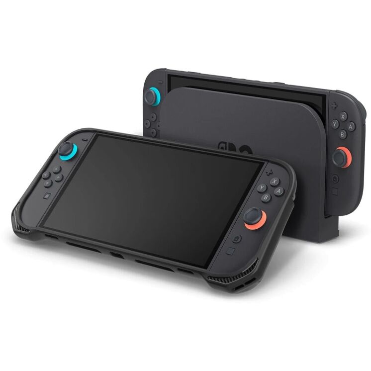 Захисний чохол Spigen Rugged Armor (FC) для Nintendo Switch 2 (ACS09075) - Matte Black: фото 4 з 16