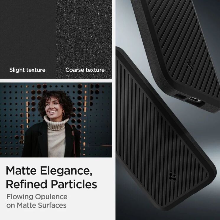 Защитный чехол Spigen (SGP) Core Armor для Samsung Galaxy S24 (S921) - Matte Black: фото 10 из 13