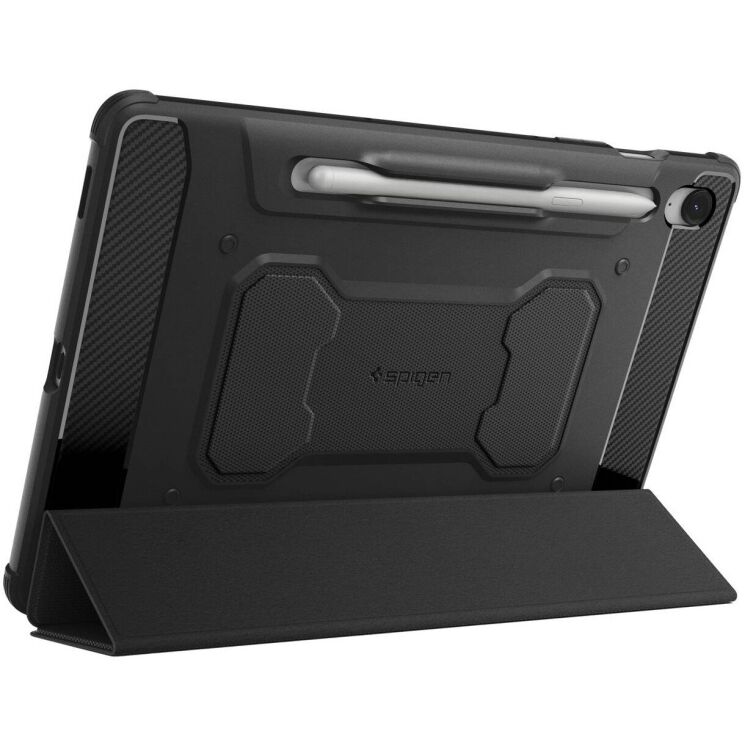 Защитный чехол Spigen (SGP) Core Armor Pro для Samsung Galaxy Tab S9 FE (X510) ACS07128 - Black: фото 4 из 6