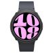 Защитный чехол Spigen (SGP) Liquid Air Case для Samsung Galaxy Watch 6 (40mm) - Matte Black (335025B). Фото 10 из 18