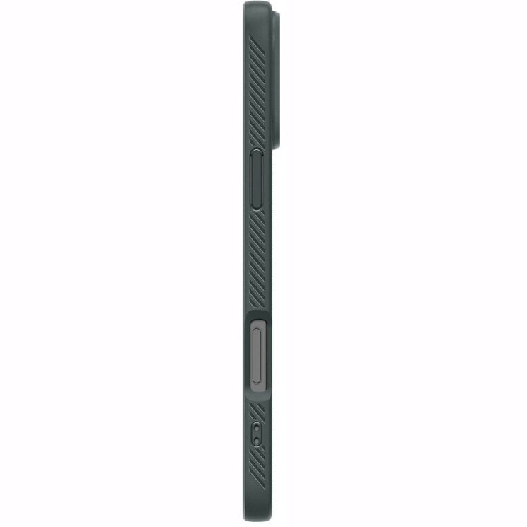 Защитный чехол Spigen (SGP) Liquid Air для Apple iPhone 16 Pro - Abyss Green: фото 9 из 16