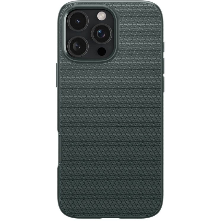 Защитный чехол Spigen (SGP) Liquid Air для Apple iPhone 16 Pro - Abyss Green: фото 2 из 16