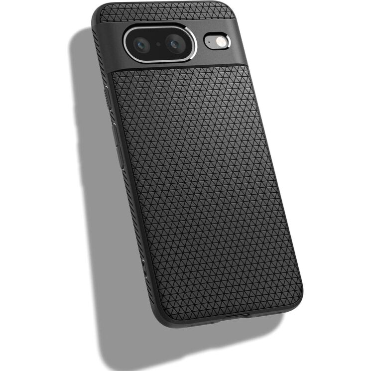 Защитный чехол Spigen (SGP) Liquid Air для Google Pixel 8 - Matte Black: фото 4 из 19