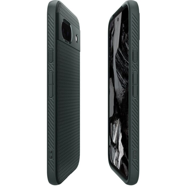 Защитный чехол Spigen (SGP) Liquid Air для Google Pixel 8A - Abyss Green: фото 6 из 18