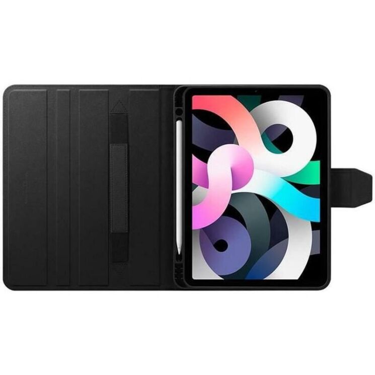 Защитный чехол Spigen (SGP) Liquid Air Folio для Apple iPad Air 4 / 5 10.9 (2020/2022) ACS02246 - Black: фото 9 из 21