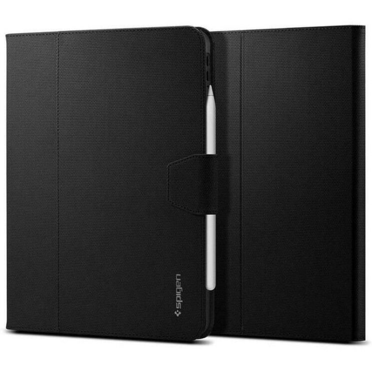 Защитный чехол Spigen (SGP) Liquid Air Folio для Apple iPad Air 4 / 5 10.9 (2020/2022) ACS02246 - Black: фото 2 из 21