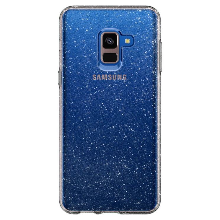 Защитный чехол Spigen SGP Liquid Crystal Glitter для Samsung Galaxy A8 (A530) - Crystal Quartz: фото 4 из 8