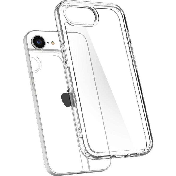 Защитный чехол Spigen (SGP) Ultra Hybrid для Apple iPhone 16e (ACS09160) - Crystal Clear: фото 3 из 15