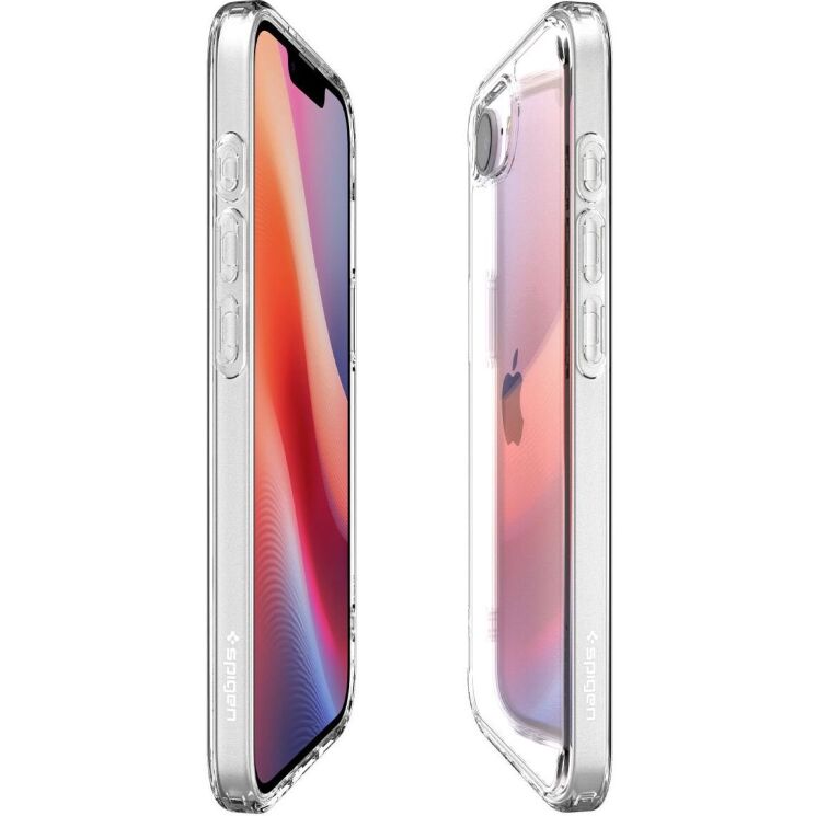 Защитный чехол Spigen (SGP) Ultra Hybrid для Apple iPhone 16e (ACS09160) - Crystal Clear: фото 7 из 15