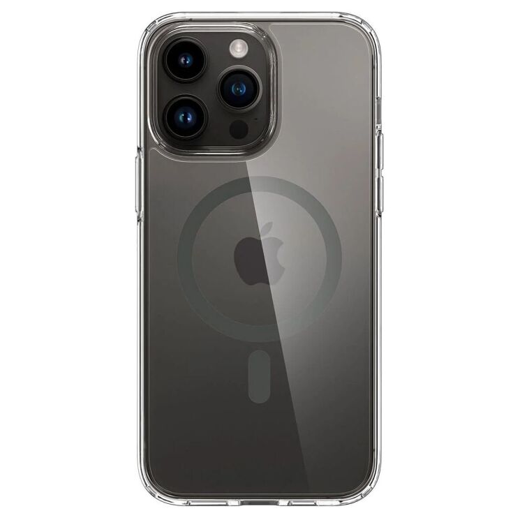 Защитный чехол Spigen (SGP) Ultra Hybrid (MagFit) для Apple iPhone 14 Pro Max - Graphite: фото 3 из 14