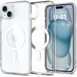 Защитный чехол Spigen (SGP) Ultra Hybrid (MagFit) для Apple iPhone 15 - White (339913W)