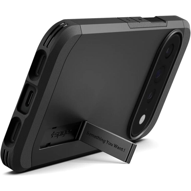 Защитный чехол Spigen Tough Armor (MagFit) для Google Pixel 11 Pro XL (ACS11453) - Black: фото 4 из 12
