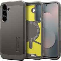 Защитный чехол Spigen Tough Armor (MagFit) для Samsung Galaxy S25 FE (S731) ACS10030 - Gunmetal: фото 1 из 14