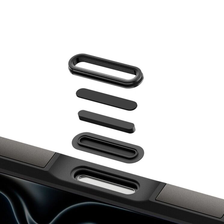 Захисний чохол Spigen Tough Armor T (MagFit) для iPhone 18 Pro (ACS12174) - Gunmetal (440106H) Захисний чохол Spigen Tough Armor T (MagFit) для iPhone 18 Pro (ACS12174) - Gunmetal: фото 6 з 15