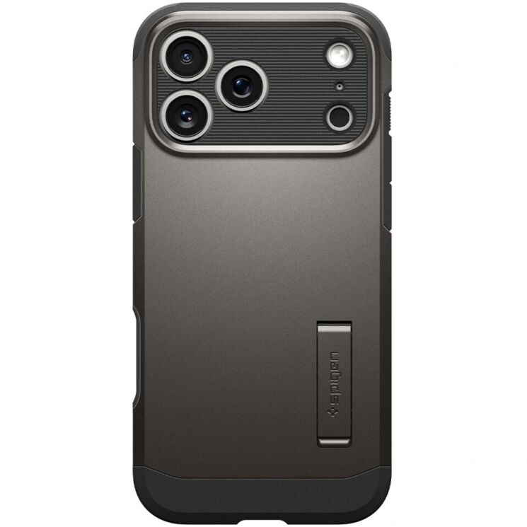 Захисний чохол Spigen Tough Armor T (MagFit) для iPhone 18 Pro (ACS12174) - Gunmetal (440106H) Захисний чохол Spigen Tough Armor T (MagFit) для iPhone 18 Pro (ACS12174) - Gunmetal: фото 4 з 15