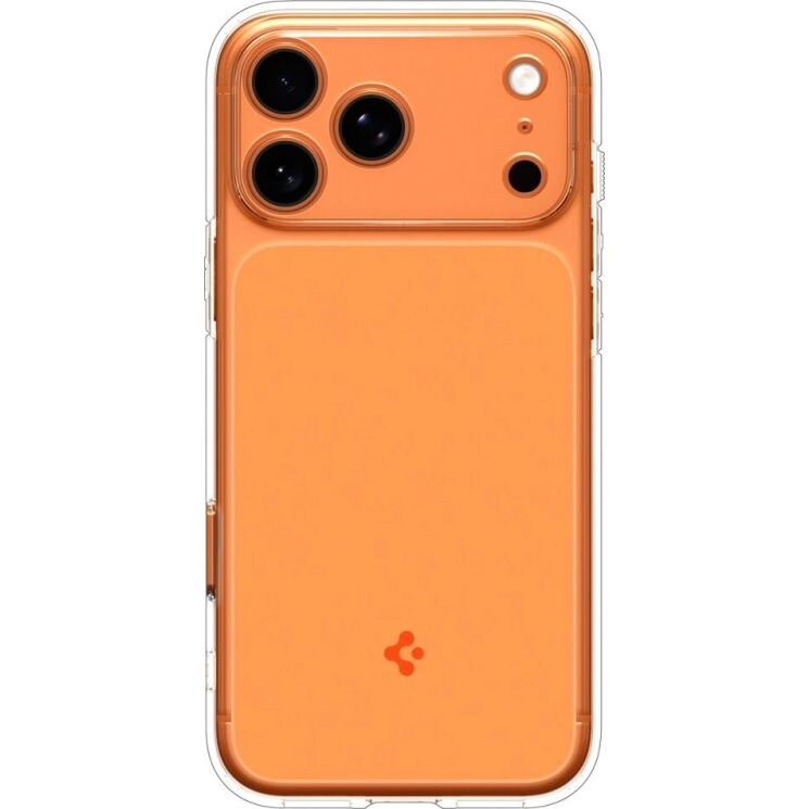 Защитный чехол Spigen Ultra Hybrid T MagFit для iPhone 17 Pro Max (ACS10474) - Glossy Orange: фото 3 из 15