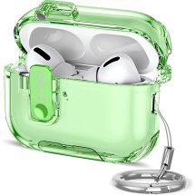 Защитный чехол Tech-Protect Bounce Pro для AirPods Pro 3 - Matcha Green: фото 1 из 12
