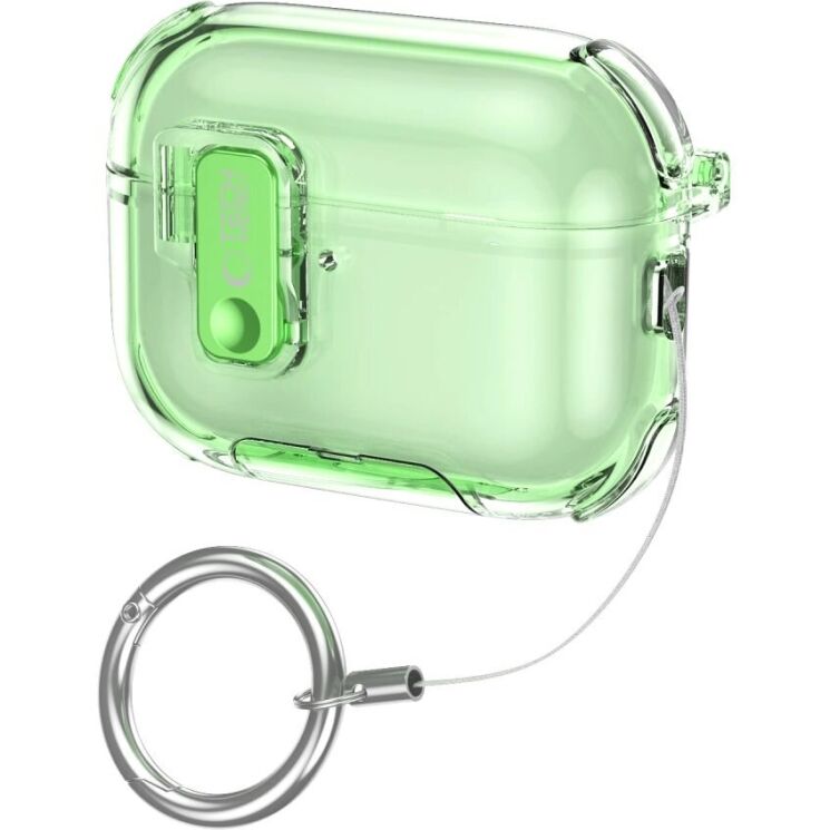 Защитный чехол Tech-Protect Bounce Pro для AirPods Pro 3 - Matcha Green: фото 2 из 12