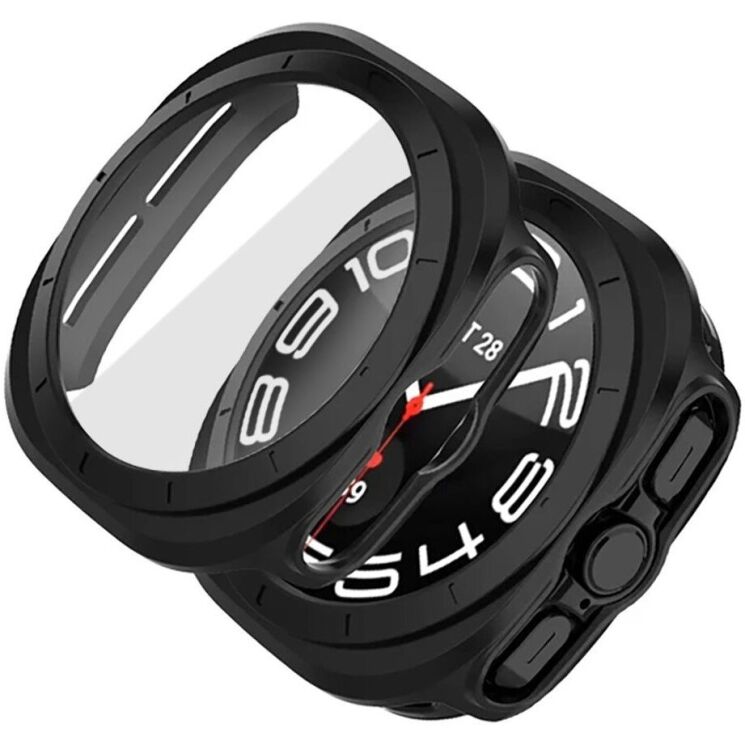 Защитный чехол Tech-Protect Defense 360 для Samsung Galaxy Watch Ultra (47mm) / Ultra (2025) - Black: фото 1 из 3