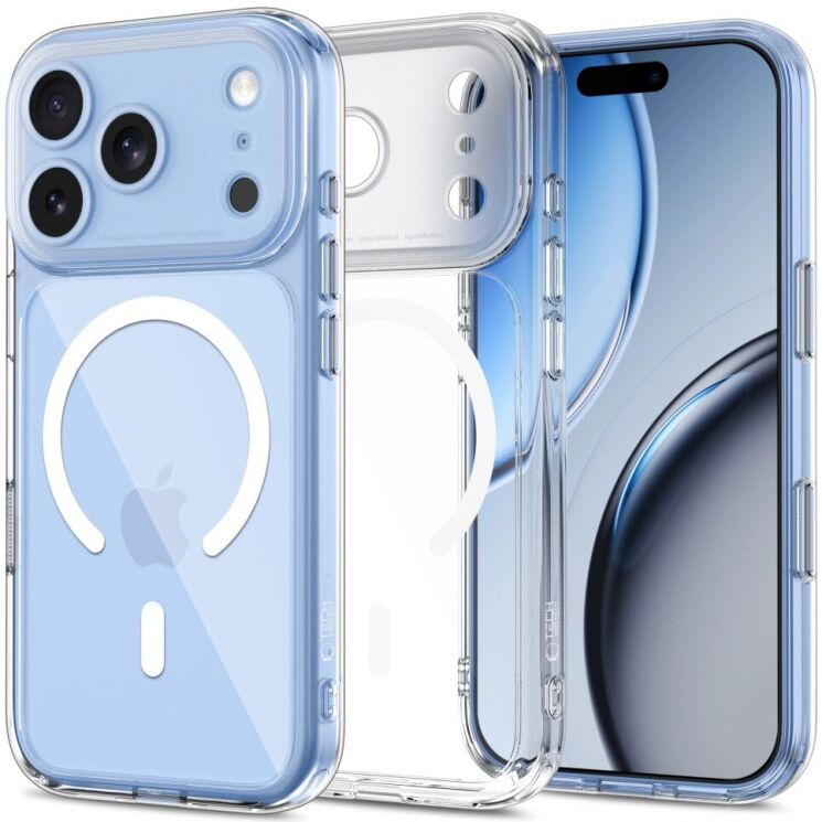 Захисний чохол Tech-Protect MagPeak MagSafe для iPhone 18 Pro Max / 17 Pro Max (5906302325399) - Clear (423909C) Захисний чохол Tech-Protect MagPeak MagSafe для iPhone 18 Pro Max / 17 Pro Max (5906302325399) - Clear: фото 1 з 10