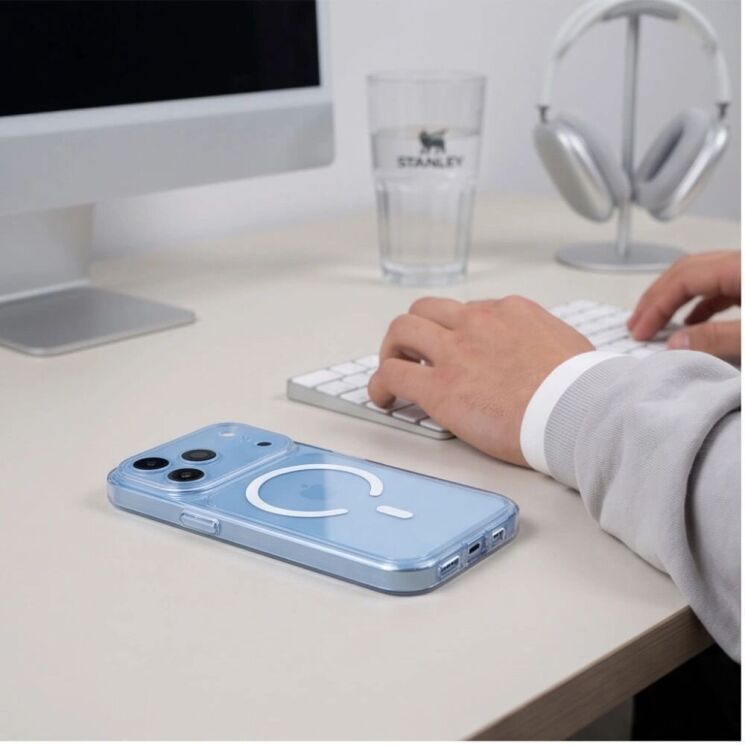 Захисний чохол Tech-Protect MagPeak MagSafe для iPhone 18 Pro Max / 17 Pro Max (5906302325399) - Clear (423909C) Захисний чохол Tech-Protect MagPeak MagSafe для iPhone 18 Pro Max / 17 Pro Max (5906302325399) - Clear: фото 6 з 10