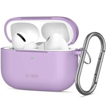 Защитный чехол Tech-Protect Silicone Hook для AirPods Pro 3 - Lavander: фото 1 из 8