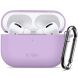 Защитный чехол Tech-Protect Silicone Hook для AirPods Pro 3 - Lavander (390125V). Фото 3 из 8