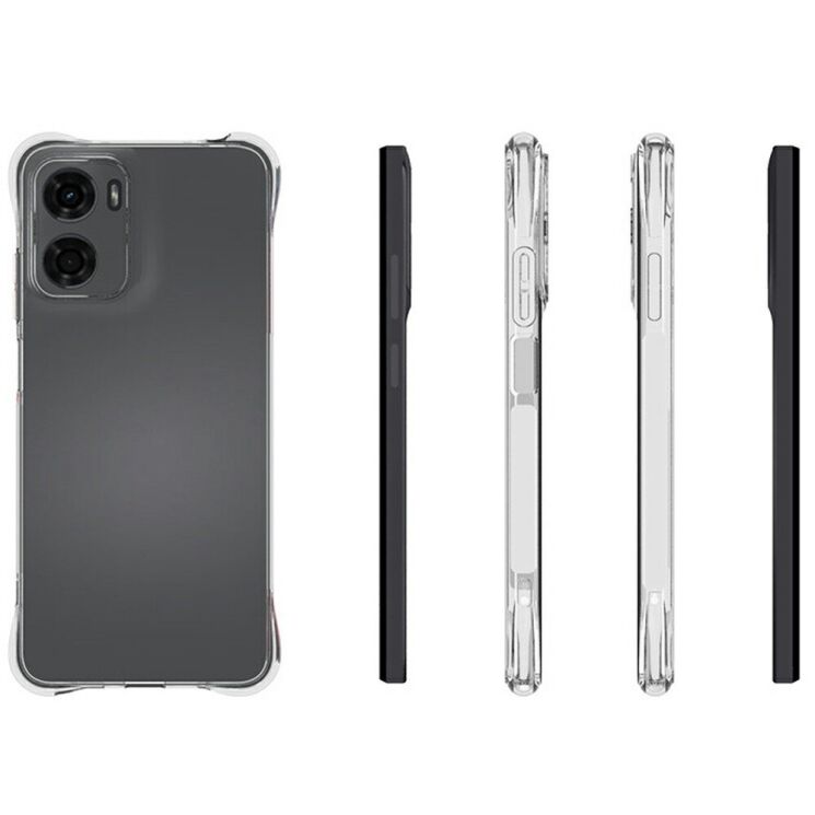 Защитный чехол UniCase AirBag для Motorola Moto G05 - Transparent: фото 5 из 5