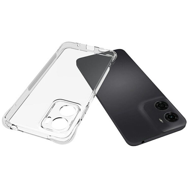 Защитный чехол UniCase AirBag для Motorola Moto G05 - Transparent: фото 4 из 5