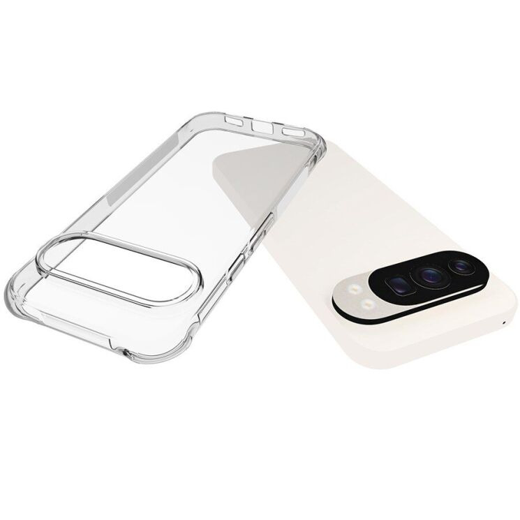 Захисний чохол UniCase AirBag Flow для Google Pixel 10 / 10 Pro - Transparent: фото 2 з 5