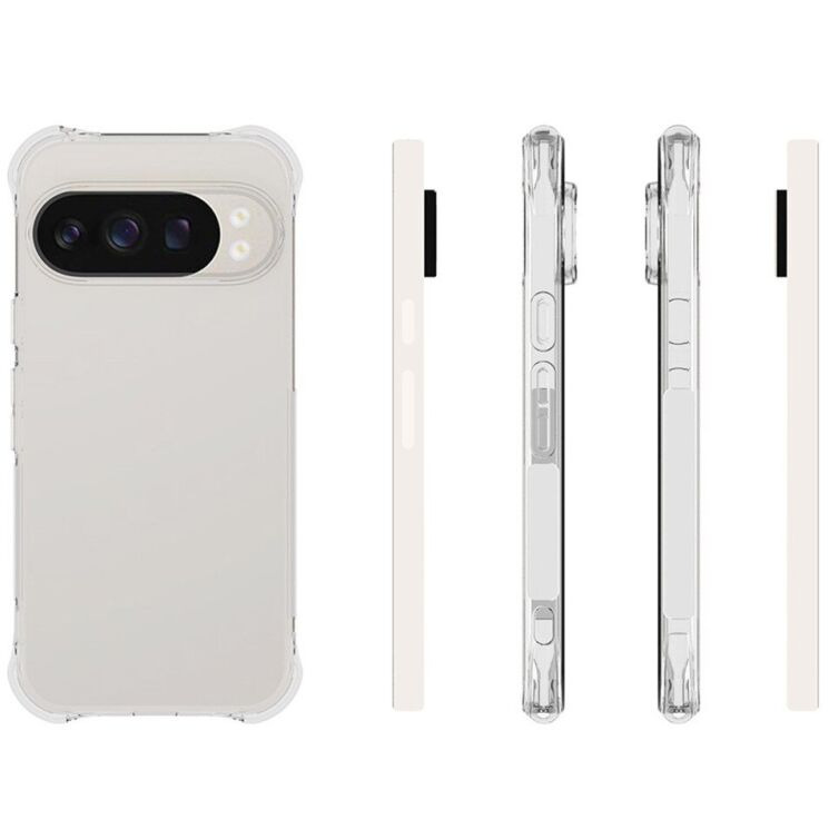 Захисний чохол UniCase AirBag Flow для Google Pixel 10 / 10 Pro - Transparent: фото 5 з 5